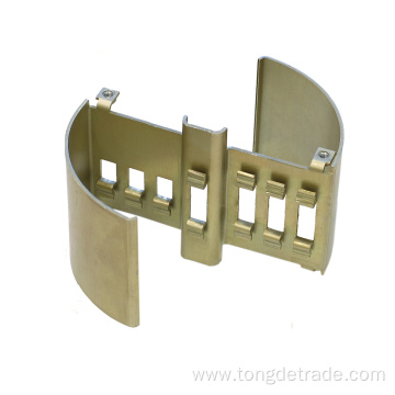 Galvanized stamping bent aluminum lamp parts metal